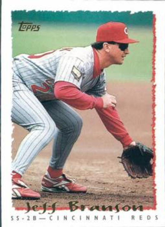 1995 Topps #198 Jeff Branson VG  Cincinnati Reds 