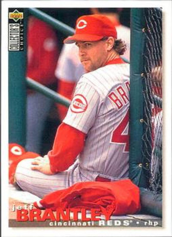 1995 Collector's Choice #422 Jeff Brantley VG Cincinnati Reds 