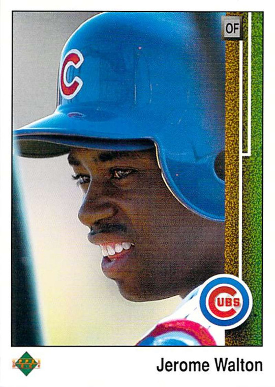 1989 Upper Deck #765 Jerome Walton VG RC Rookie Chicago Cubs 