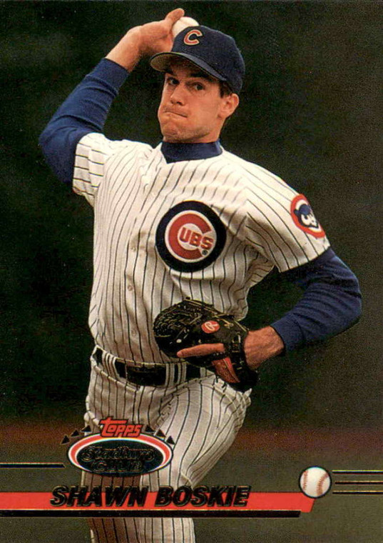 1993 Stadium Club #583 Shawn Boskie VG Chicago Cubs 