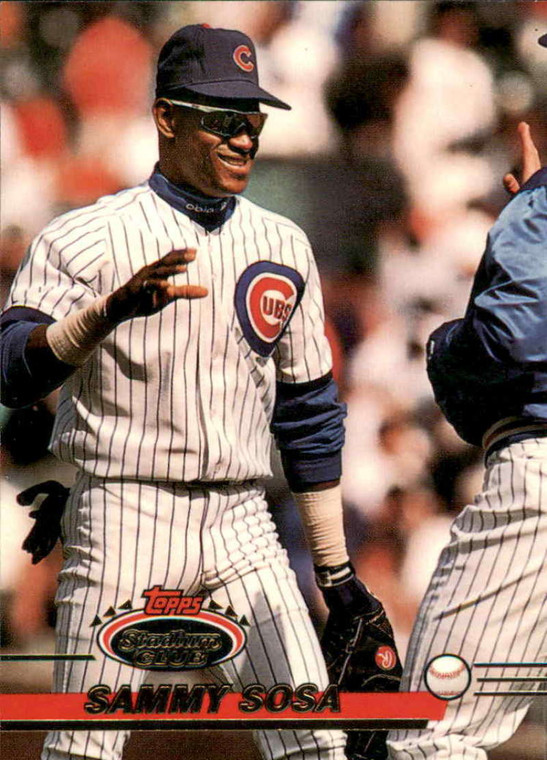 1993 Stadium Club #531 Sammy Sosa VG Chicago Cubs 