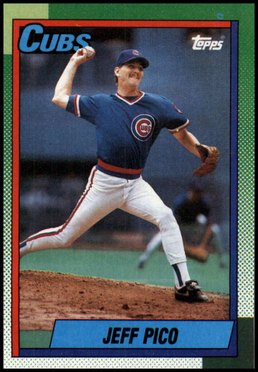 1990 Topps #613 Jeff Pico VG Chicago Cubs 