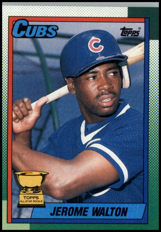 1990 Topps #464 Jerome Walton VG Chicago Cubs 