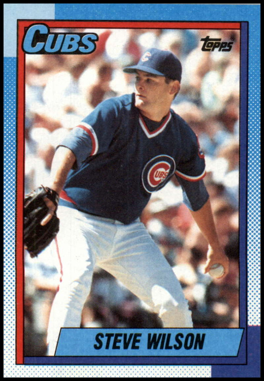 1990 Topps #741 Steve Wilson VG Chicago Cubs 