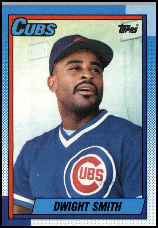 1990 Topps #311 Dwight Smith VG Chicago Cubs 