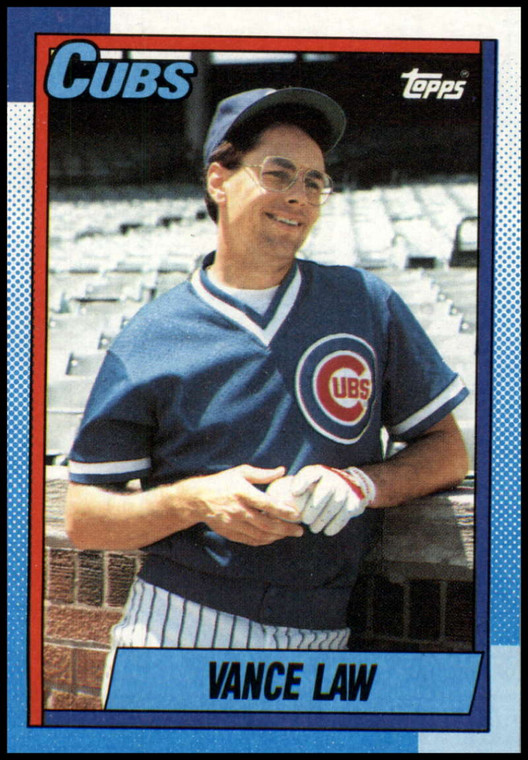 1990 Topps #287 Vance Law VG Chicago Cubs 