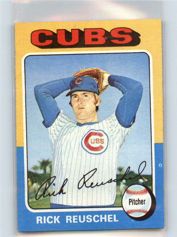 1975 Topps #153 Rick Reuschel VG Chicago Cubs 