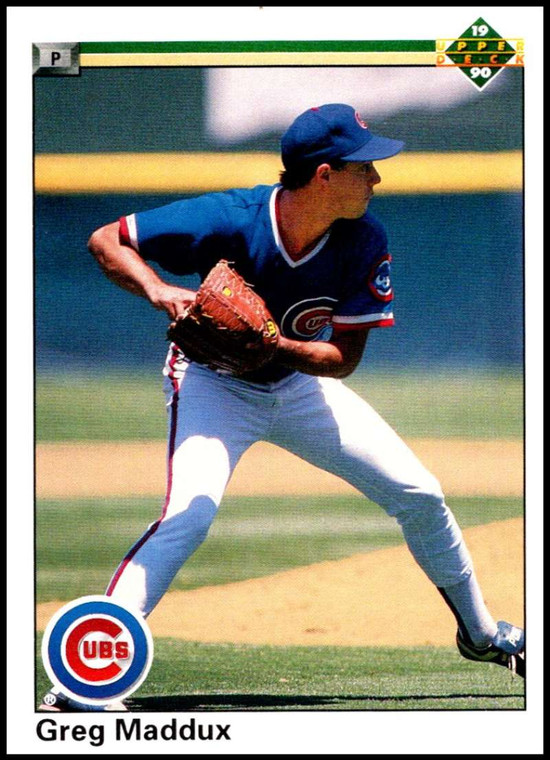 1990 Upper Deck #213 Greg Maddux VG Chicago Cubs 