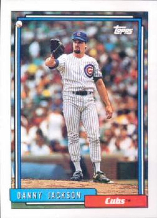 1992 Topps #619 Danny Jackson VG Chicago Cubs 