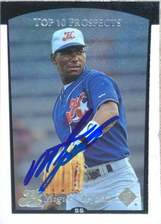 Miguel Tejada Autographed 1998 SP Top Prospects #5