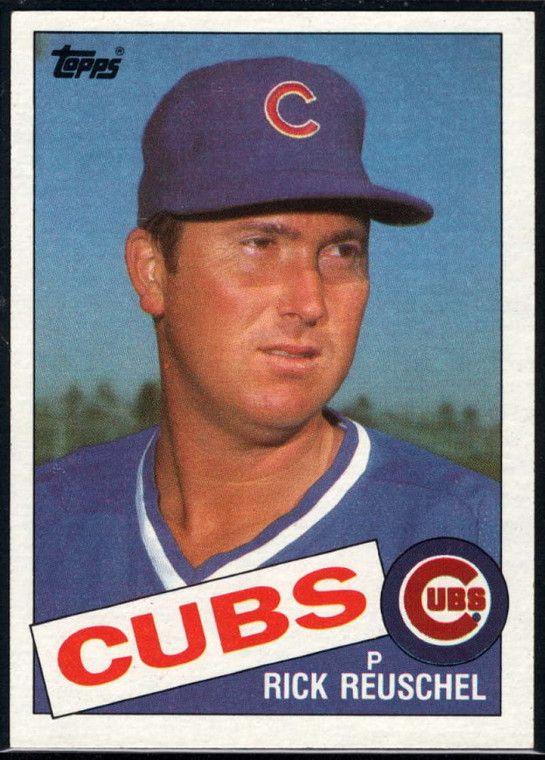1985 Topps #306 Rick Reuschel VG Chicago Cubs 