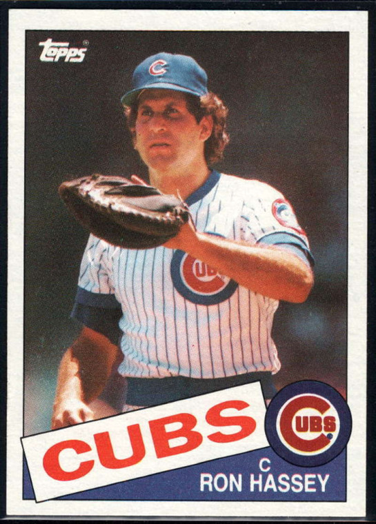 1985 Topps #742 Ron Hassey VG Chicago Cubs 