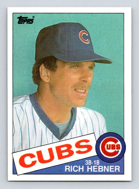 1985 Topps #124 Richie Hebner VG Chicago Cubs 