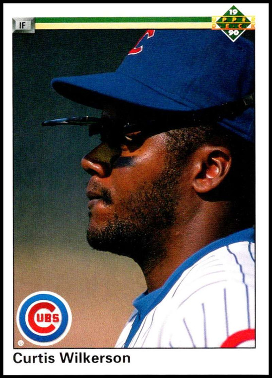 1990 Upper Deck #147 Curtis Wilkerson VG Chicago Cubs 