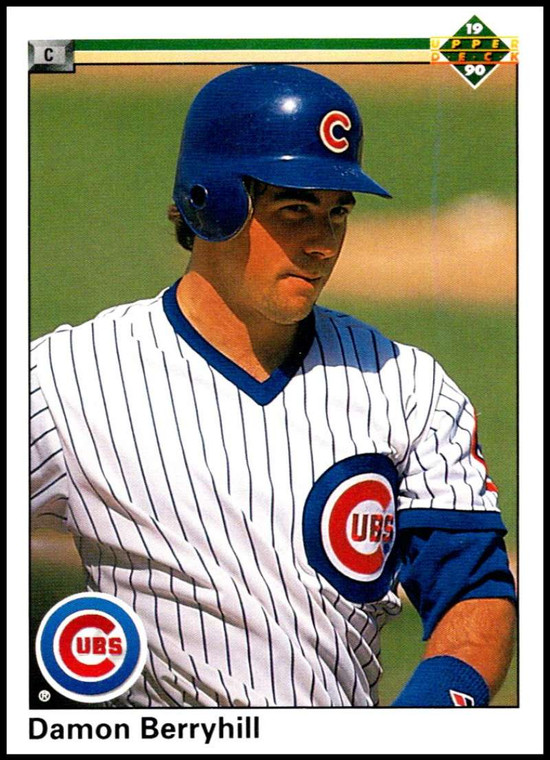 1990 Upper Deck #322 Damon Berryhill VG Chicago Cubs 
