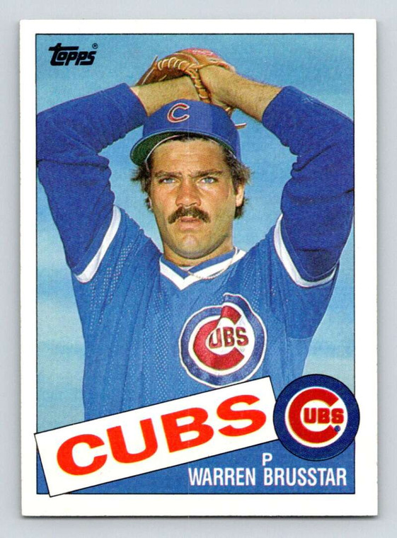 1985 Topps #189 Warren Brusstar VG Chicago Cubs 