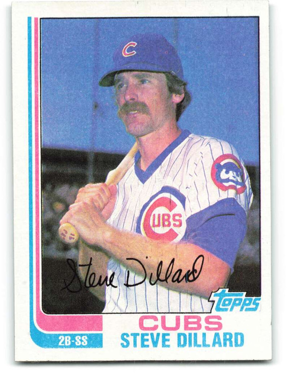 1982 Topps #324 Steve Dillard VG Chicago Cubs 