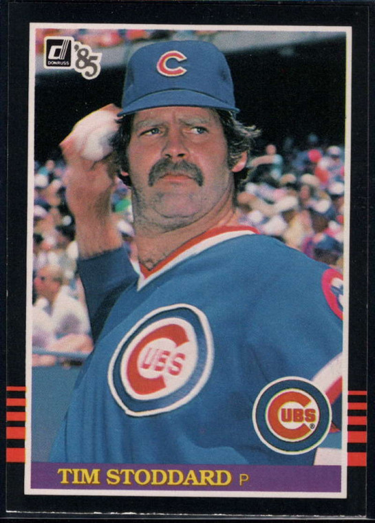 1985 Donruss #144 Tim Stoddard VG Chicago Cubs 