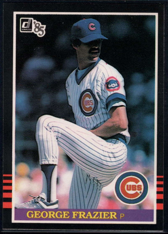 1985 Donruss #167 George Frazier VG Chicago Cubs 