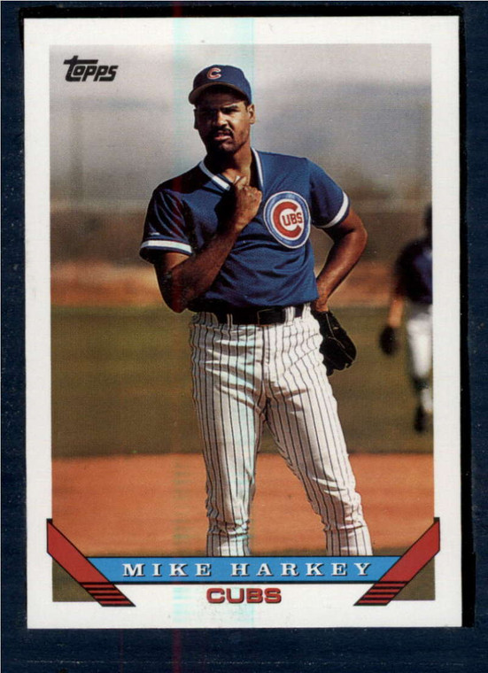 1993 Topps #657 Mike Harkey VG Chicago Cubs 