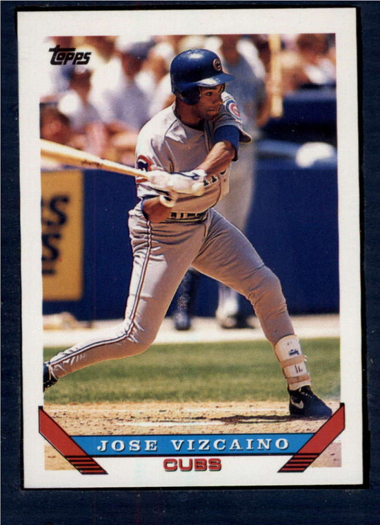 1993 Topps #237 Jose Vizcaino VG Chicago Cubs 