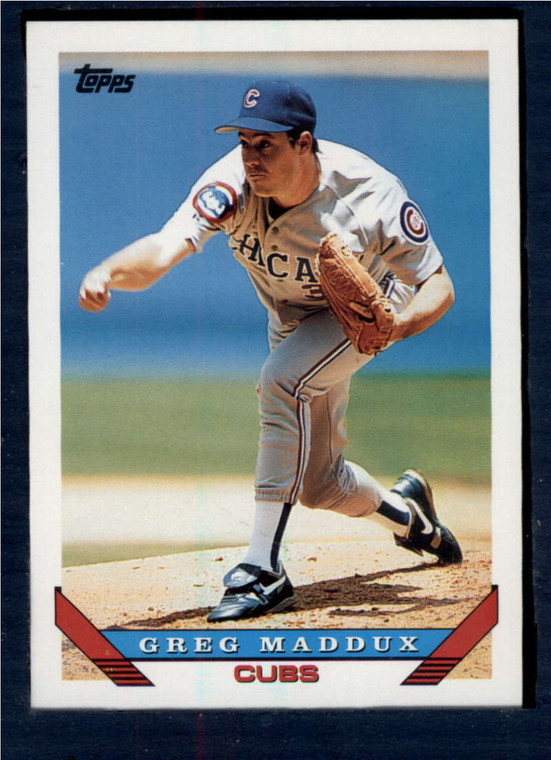 1993 Topps #183 Greg Maddux VG Chicago Cubs 