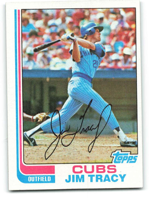 1982 Topps #403 Jim Tracy VG Chicago Cubs 