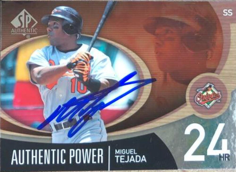Miguel Tejada Autographed 2007 SP Authentic-Authentic Power #AP-36