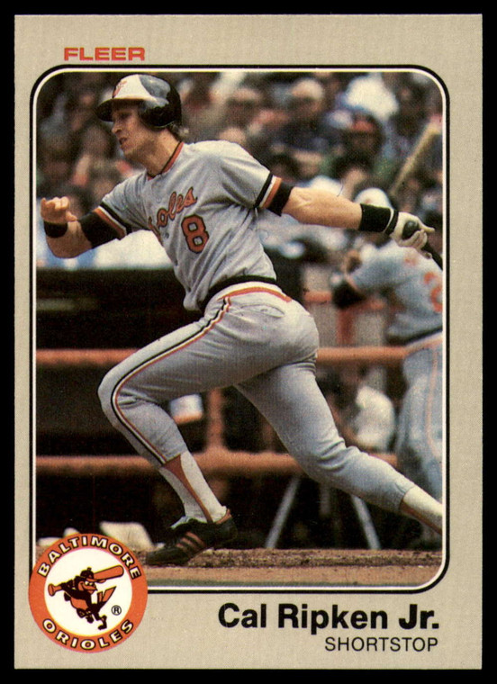 1983 Fleer #70 Cal Ripken Jr. VG Baltimore Orioles 