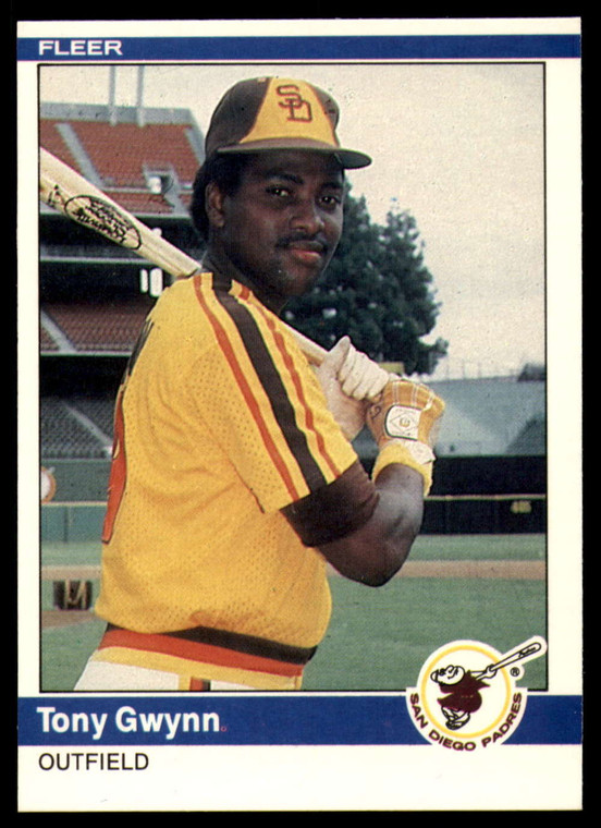 1984 Fleer #301 Tony Gwynn VG San Diego Padres 
