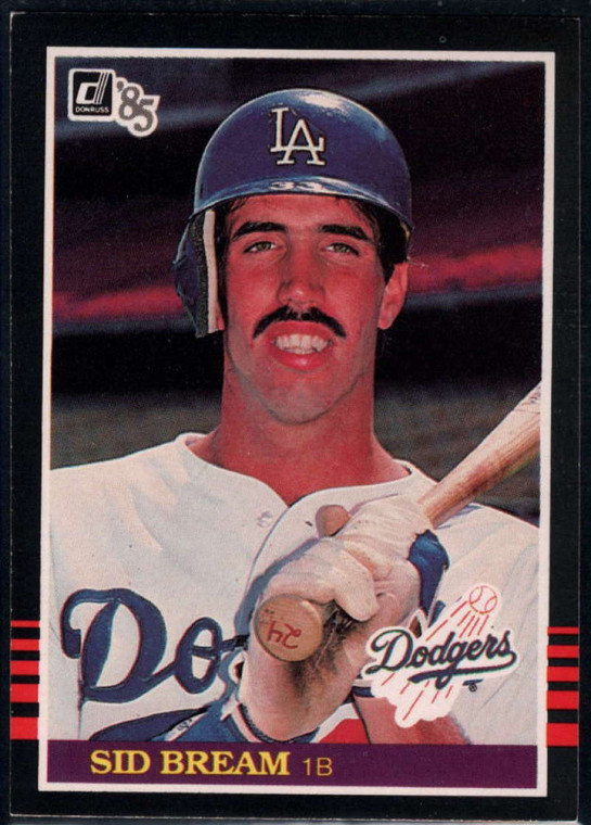 1985 Donruss #470 Sid Bream VG RC Rookie Los Angeles Dodgers 