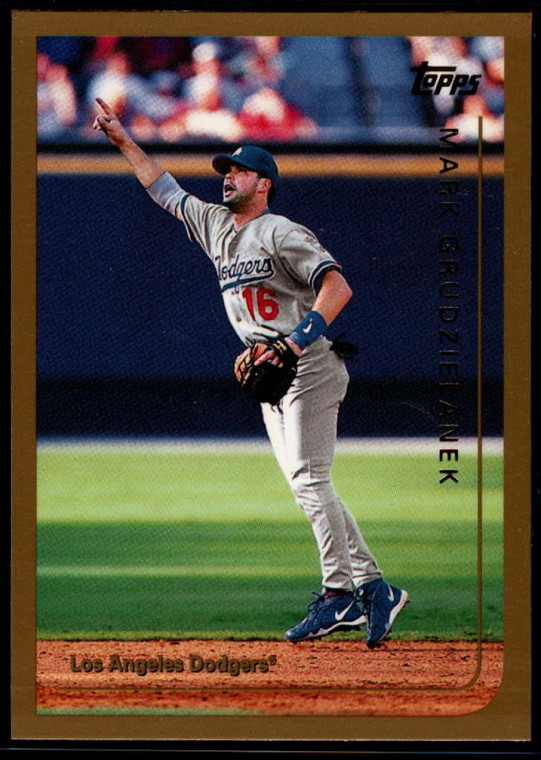 1999 Topps #308 Mark Grudzielanek VG Los Angeles Dodgers 