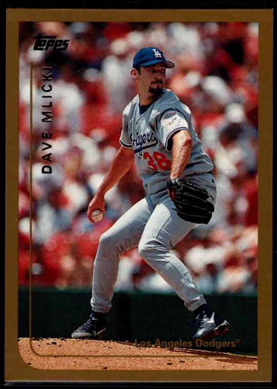 1999 Topps #374 Dave Mlicki VG Los Angeles Dodgers 