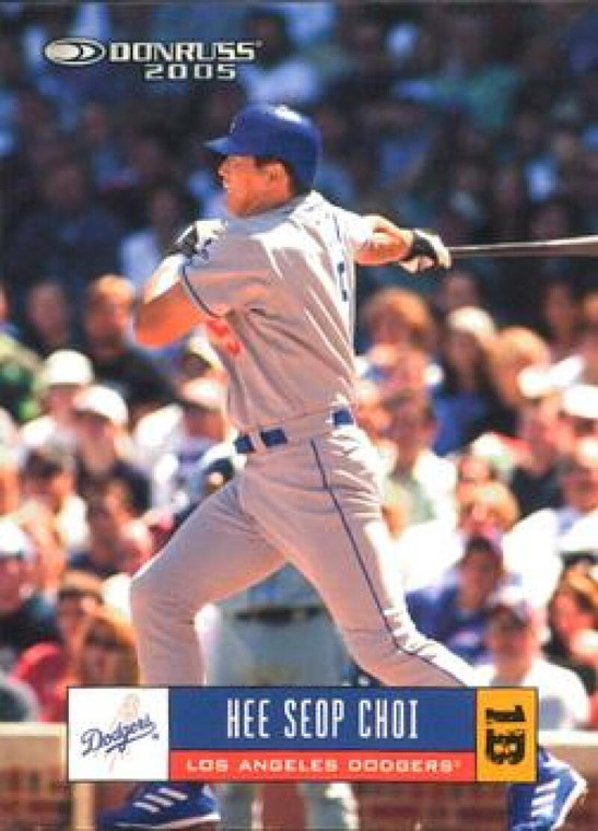 2005 Donruss #191 Hee Seop Choi VG Los Angeles Dodgers 