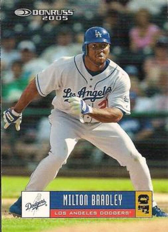 2005 Donruss #224 Milton Bradley VG Los Angeles Dodgers 