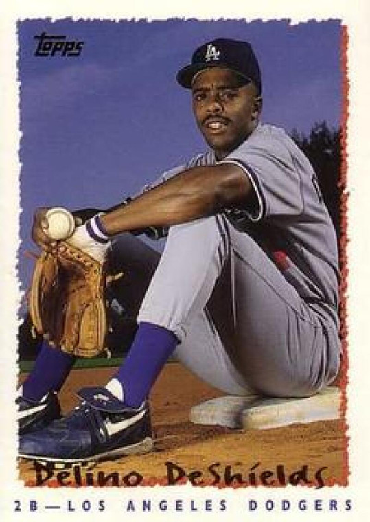 1995 Topps #9 Delino DeShields VG  Los Angeles Dodgers 