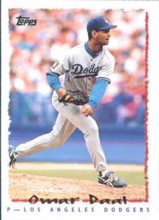 1995 Topps #518 Omar Daal VG  Los Angeles Dodgers 