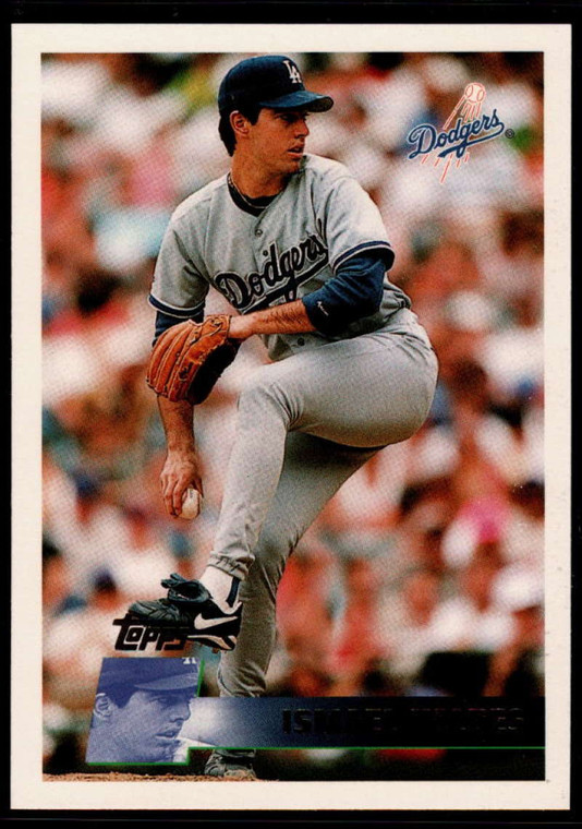 1996 Topps #324 Ismael Valdes VG Los Angeles Dodgers 