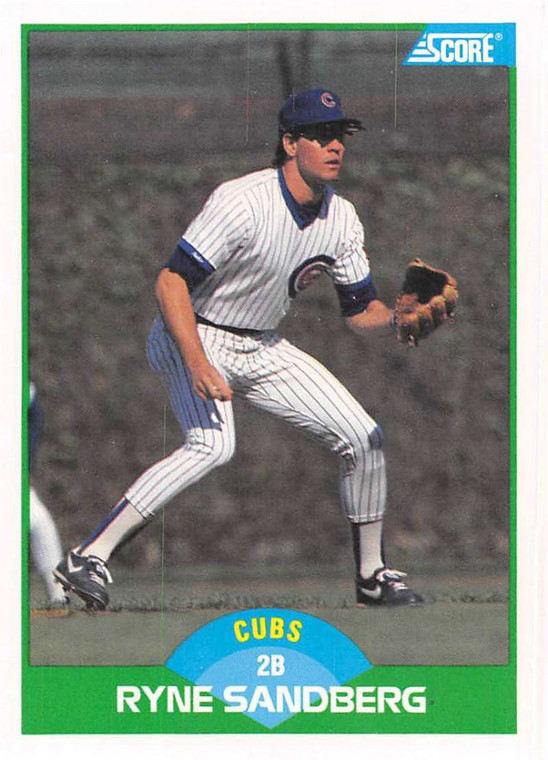 1989 Score #35 Ryne Sandberg VG Chicago Cubs 