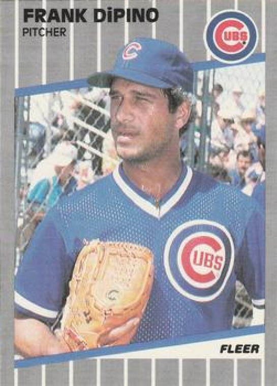 1989 Fleer #423 Frank DiPino VG Chicago Cubs 