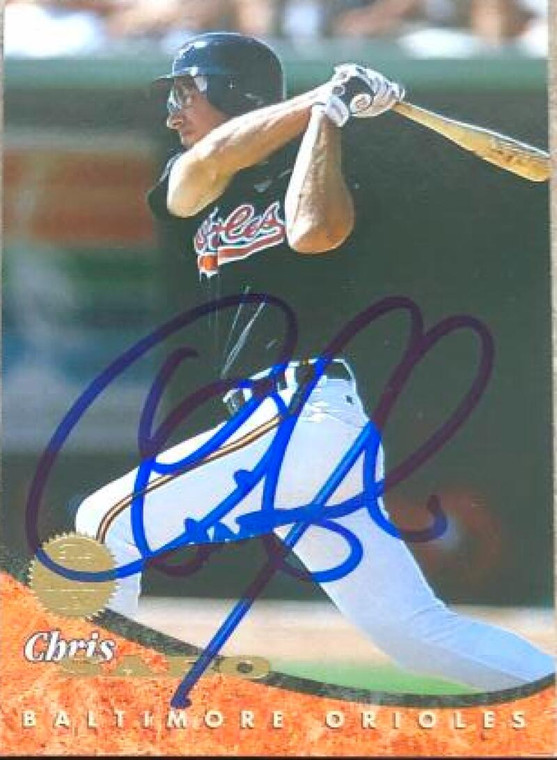 Chris Sabo Autographed 1994 Leaf #324