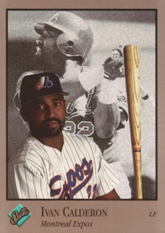 1992 Studio #52 Ivan Calderon VG Montreal Expos 
