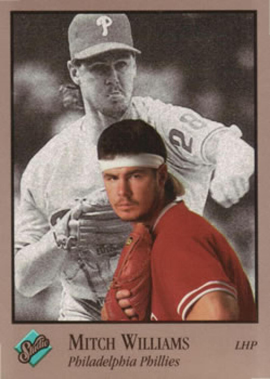 1992 Studio #80 Mitch Williams VG Philadelphia Phillies 