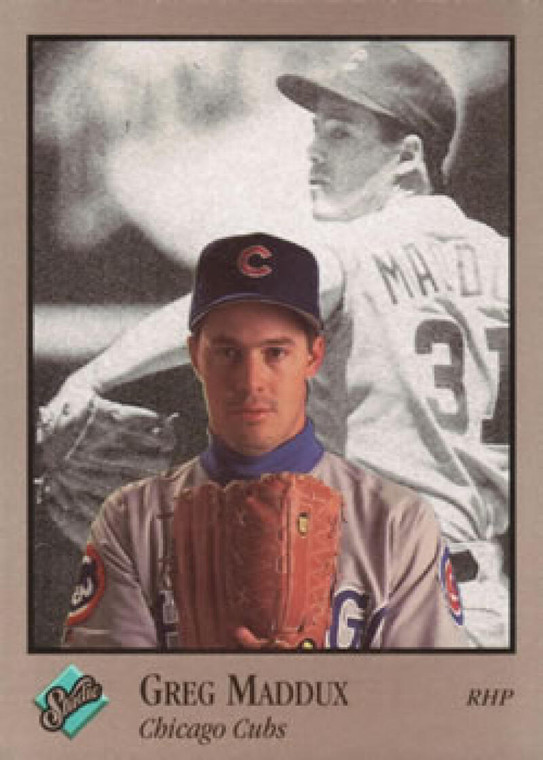 1992 Studio #15 Greg Maddux VG Chicago Cubs 