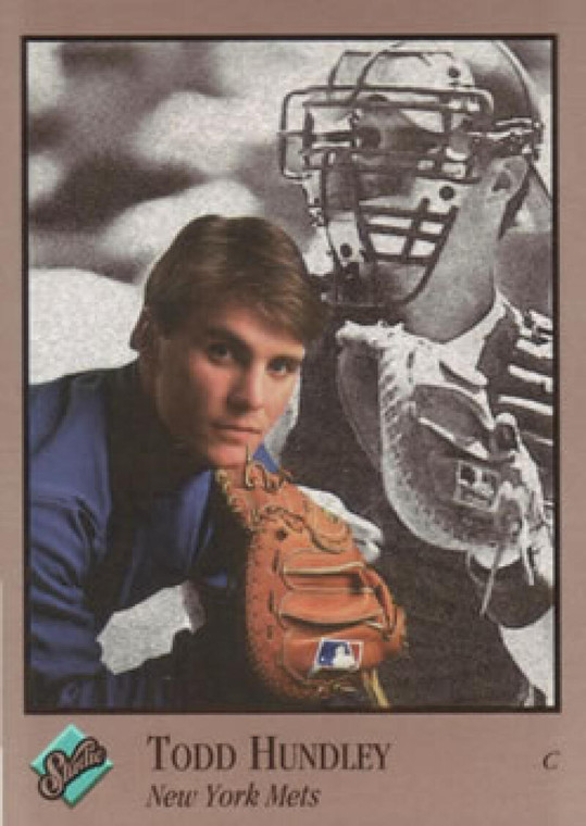 1992 Studio #66 Todd Hundley VG New York Mets 