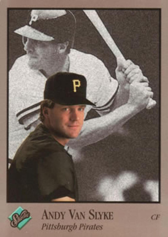 1992 Studio #89 Andy Van Slyke VG Pittsburgh Pirates 