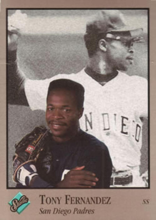 1992 Studio #103 Tony Fernandez VG San Diego Padres 