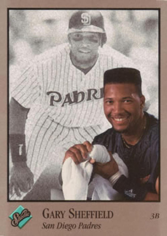 1992 Studio #108 Gary Sheffield VG San Diego Padres 