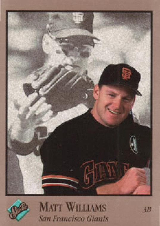 1992 Studio #120 Matt Williams VG San Francisco Giants 