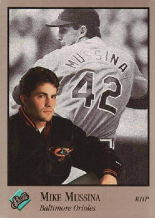 1992 Studio #127 Mike Mussina VG Baltimore Orioles 